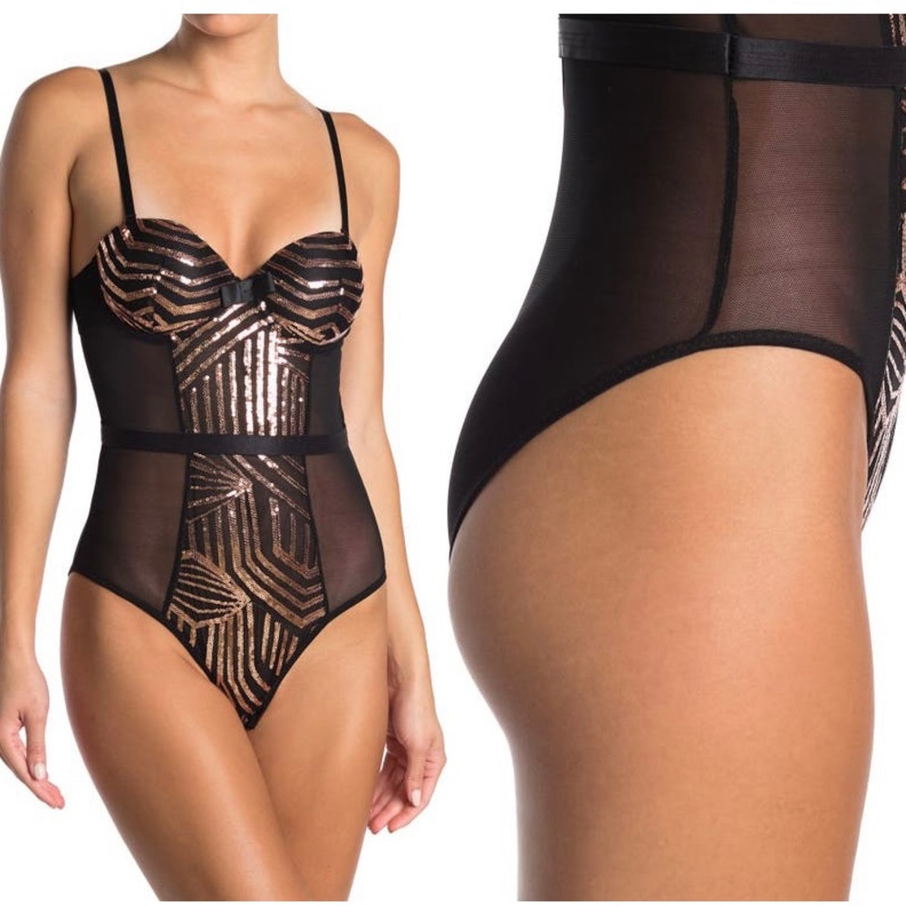 SECRET LACE Bodysuit